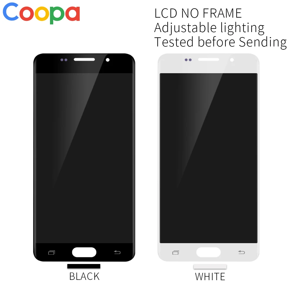Супер AMOLED LCD для Samsung Galaxy A5 2016 A510F A510M A510FD A5100 A510Y ЖК дисплей сенсорный экран