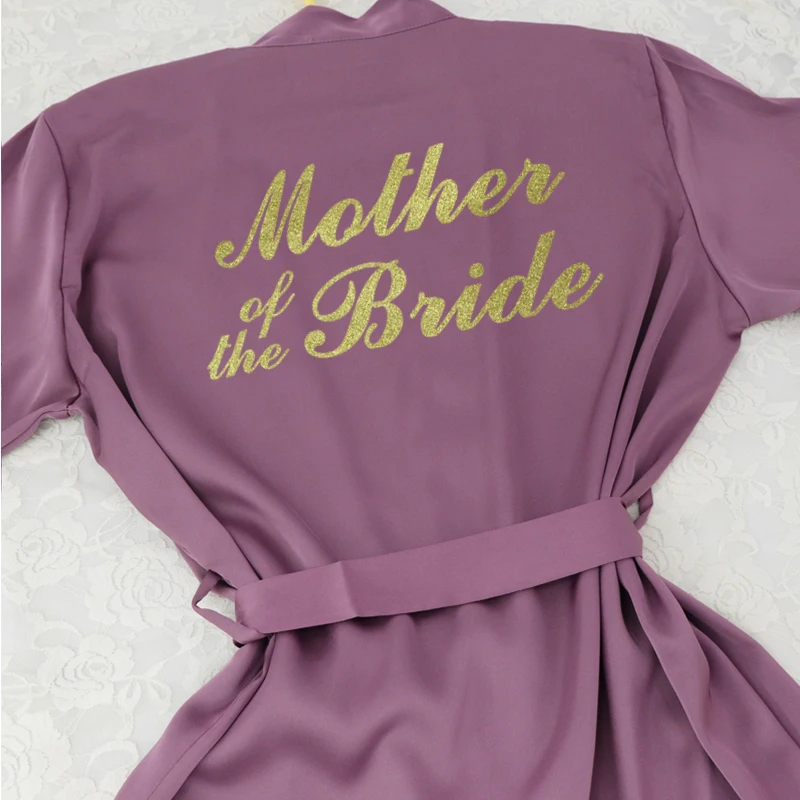 Кружевные рукава сексуальные женские пижамы Халаты плюс размер Золотые буквы