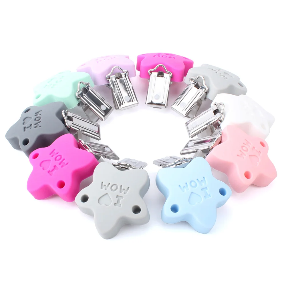 20 шт. силиконовые зажимы для соски-пустышки | Мать и ребенок