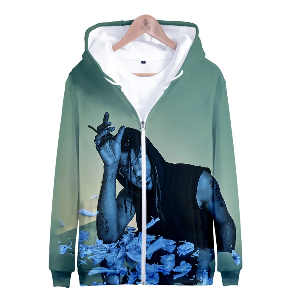 

2020 HIP HOP Pusha T 3D Men/Women Print Zipper Hoodies Autumn Winter Jumper Sweatshirt Winter Lady Hoody Shirts