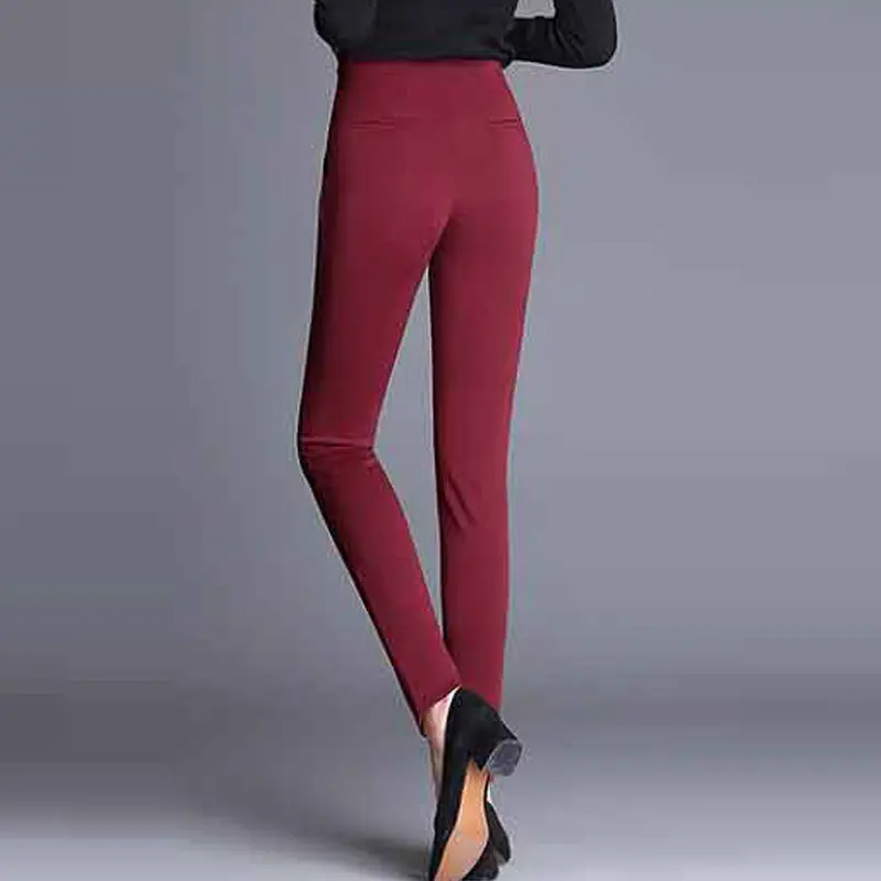 Брюки султанки женские с эластичным поясом модные классические повседневные