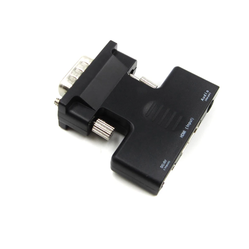 Новый Переходник HDMI мама-VGA папа + аудиоадаптер с поддержкой выхода сигнала 1080P
