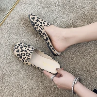 cootelili spring fall slippers for women shoes indoor house and outdoor non slip floor slippers fashion leopard print slippers