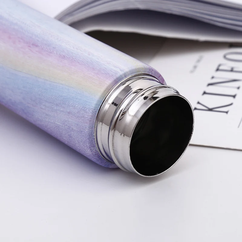 260 мл портативные термосы из нержавеющей стали простой анти чашка &quotВолк&quot