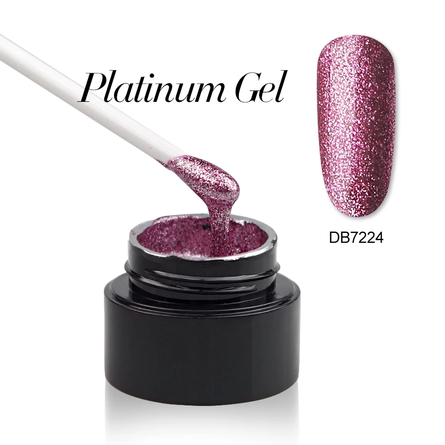 Фабричный Платиновый лак Monlada лаки для маникюра 5 мл блестящий гель Блестящий