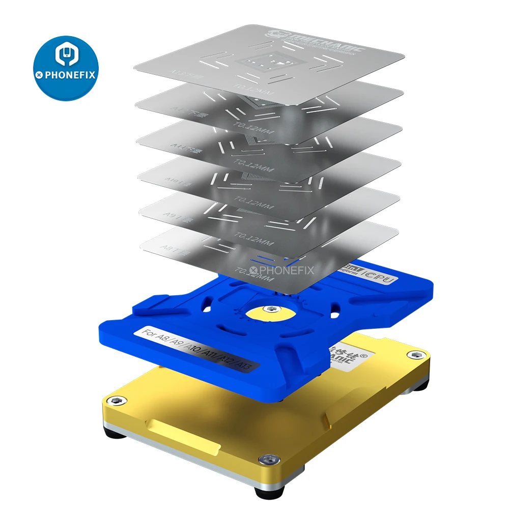 Местоположение BGA для iphone A8, A9, A10, A11, A12, A13, A14