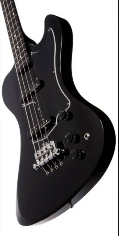 Новое поступление 4 бас для электрической гитары Thunderbir новоселич модели в черном