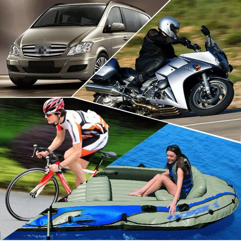 Насос воздушный компрессор 12 В портативный автомобильный Электрический насос