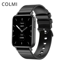 COLMI P17 1.65 Inch Smartwatch Men Body Temperature Test Fitness Tracker IP68 Waterproof Smart Watch For Android Xiaomi Phone