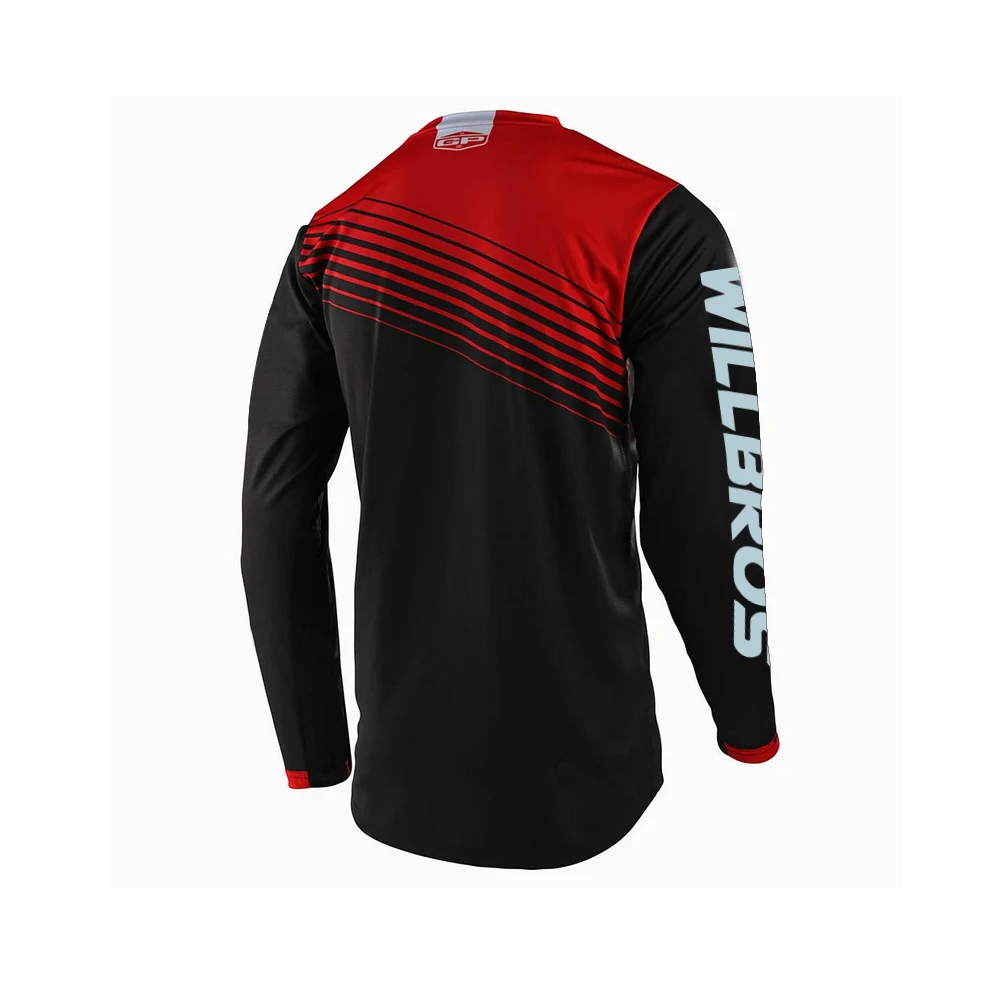 Футболка мужская с длинным рукавом Джерси для мотокросса MX BMX DH кроссовый