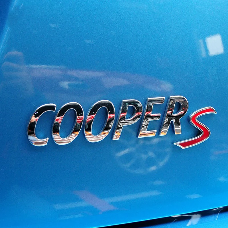 Наклейки на заднюю багажник автомобиля с эмблемой для Mini Cooper аксессуары S R56 JCW R50