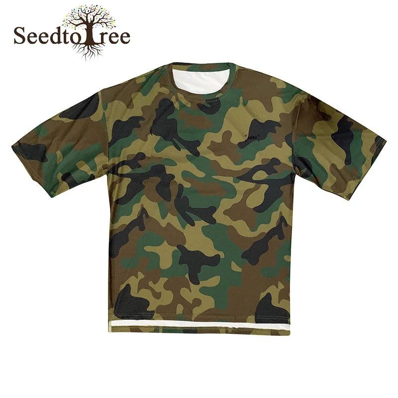 

Summer Short Sleeved T-shirt Men's Solid Color Letter Print Round Neck Loose Large Size Hip Hop Couple Outfit