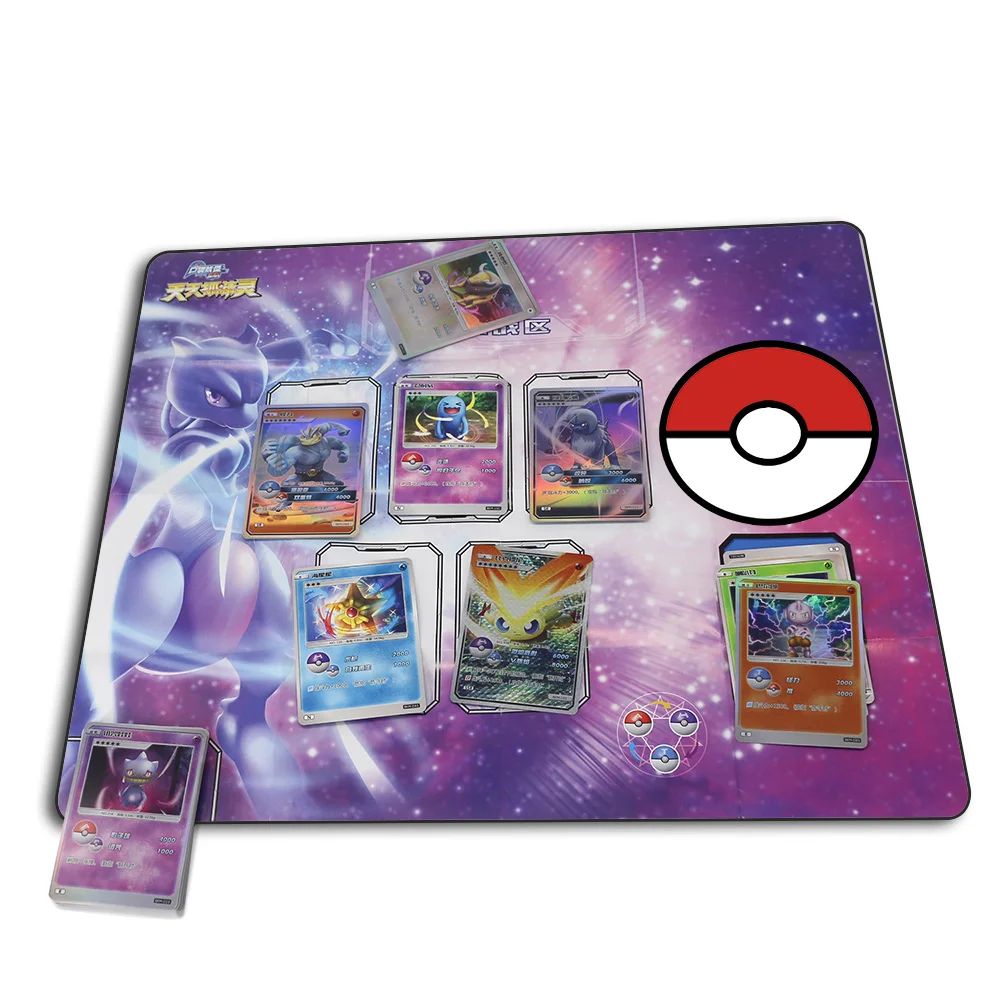 Игровой коврик с покемонами играми в карты настольные монстры для игр аксессуары