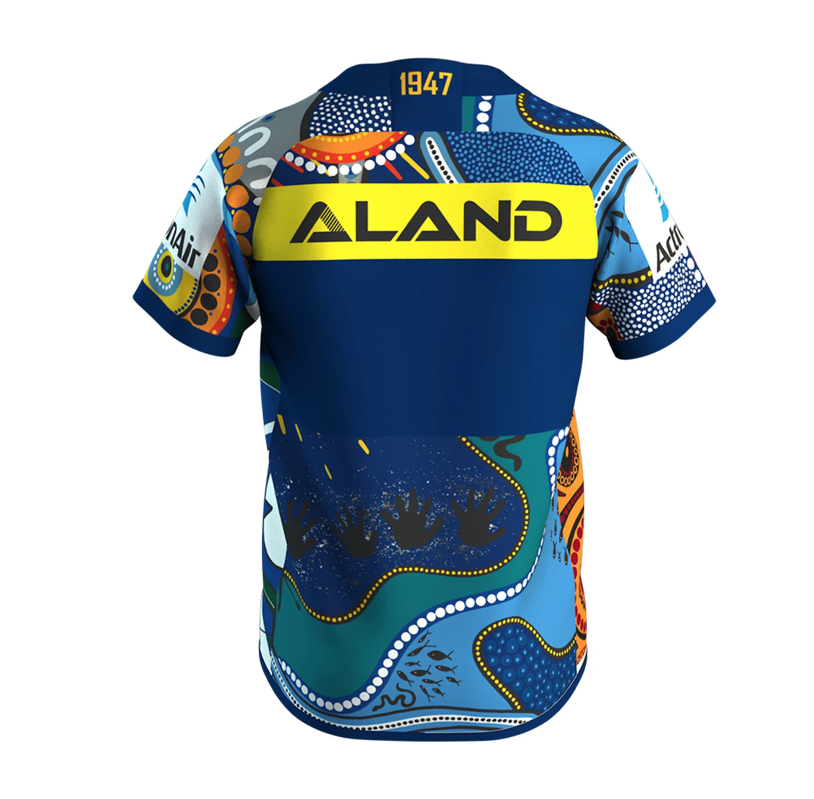 

RESYO FOR 2020 Parramatta Eels Men's Indigenous Rugby Jersey Sport Shirt S-3XL