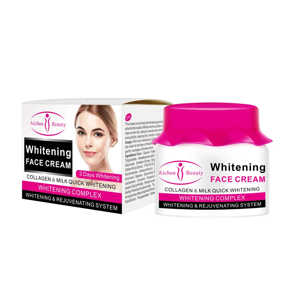

Milk Collagen Protein Whitening Face Creams Repair Anti-aging Refreshing Brighten skin tone Deep hydration Moisturizing cream