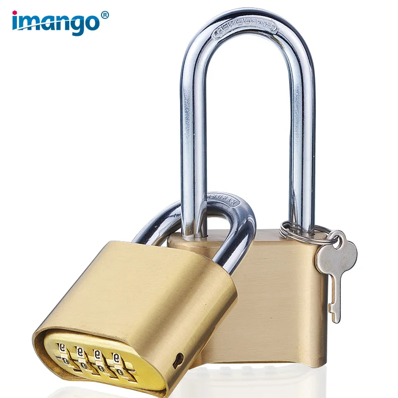 Комбинация 4 номера кода безопасности анти ржавчины навесной Замок Набор для