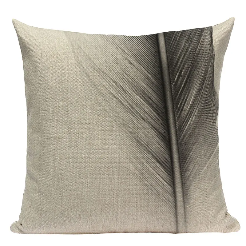 Чехол для подушки в простом стиле декоративные медитации с геометрическим