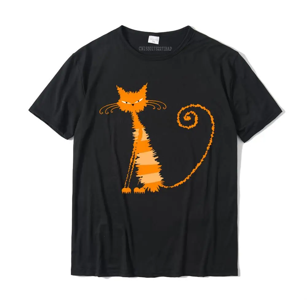 

Wet Orange Cat Kitten Kitty Whiskers Cool Funny Humorous Short Sleeve T-Shirt Plain Mens Tops Tees Custom T Shirt Cotton Print
