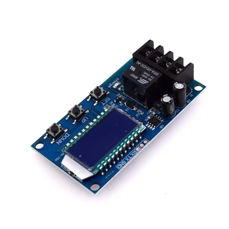 10A 6-60V Lithium Battery Charge Controller Protection Board Lcd Display Integrated Circuit Overcharge Control Module | Электроника