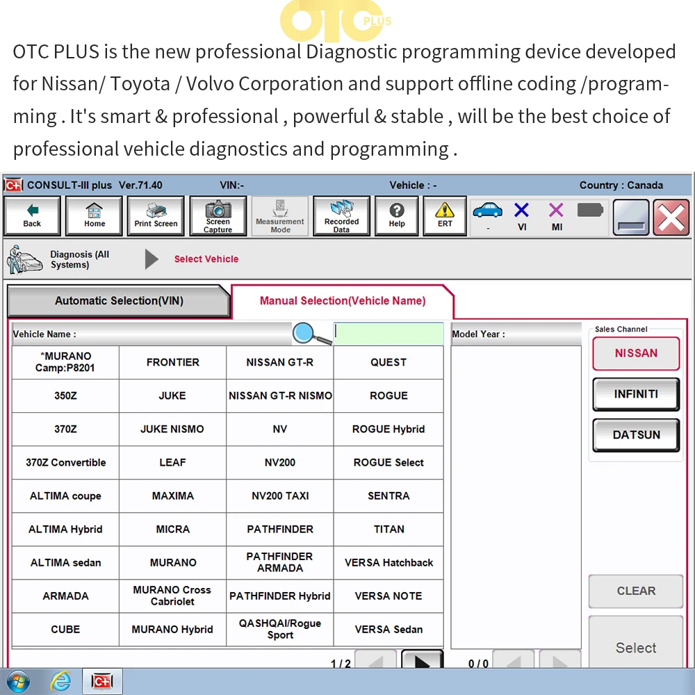 OTC Plus 3 в 1 GTS TIS3 сканер для Toyota ForNissan и ForVolvo с IT3 V15.30.026 Global Techstream |