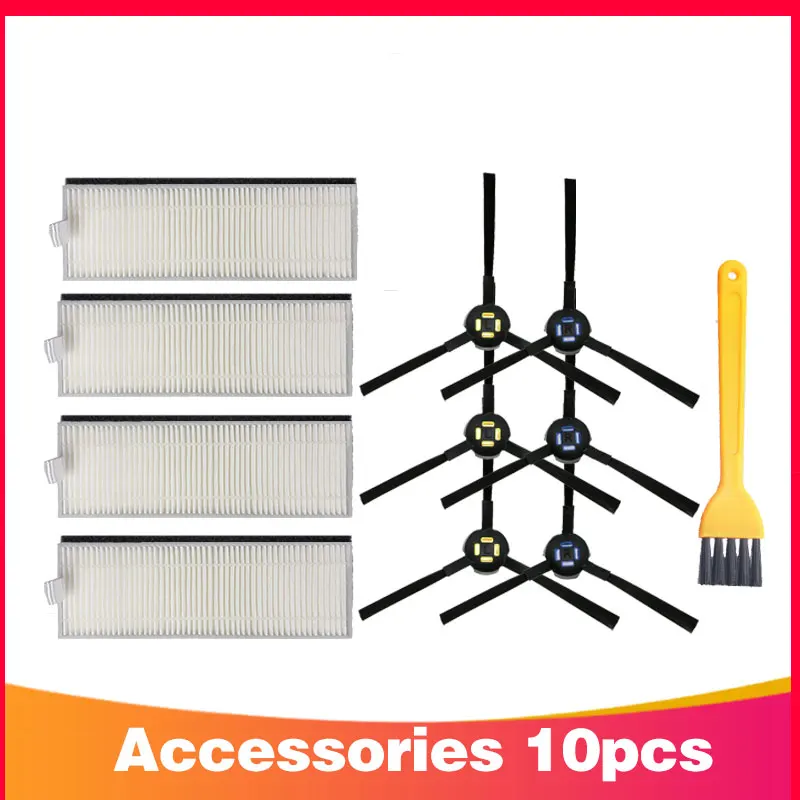 

Набор деталей для роботов-пылесосов OSSIEAO совместимый с iLife A7, A9S, DEXP LF800, Genio Deluxe 500, Amibot Animal Premium H2O