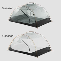 3f ul gear ultra light 3 people versatile mesh tent qingkong tent matching for hot weather or summer 3 season4 season