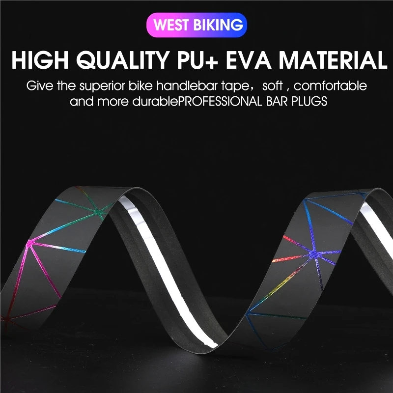 WEST BIKING мягкая лента для руля велосипеда EVA PU велосипедная профессиональная