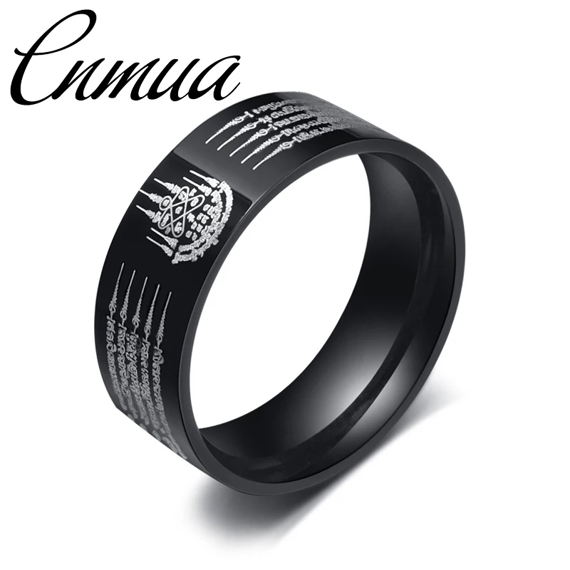 Изысканная титановая сталь пять Писаний кольца Таиланд Популярные Пять