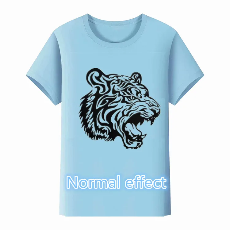 Детская Хлопковая разноцветная Светоотражающая летняя одежда с тигром новинка