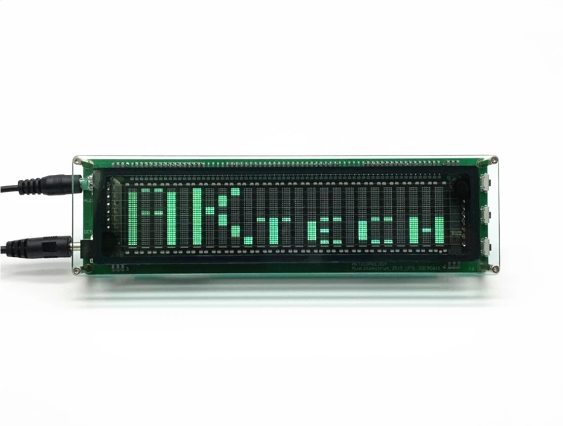 AK2515 уровень частотно-регулируемым приводом Музыка Аудио спектр индикатор уровня