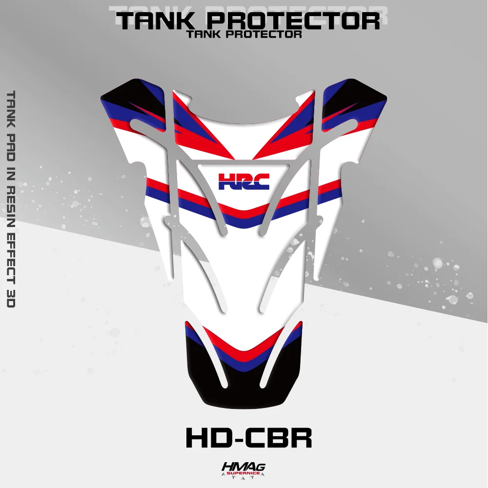 

Для Honda CBR HRC CBR600RR CBR1000RR CBR250RR CBR500RR Светоотражающая наклейка на топливный бак мотоцикла Защитная Наклейка
