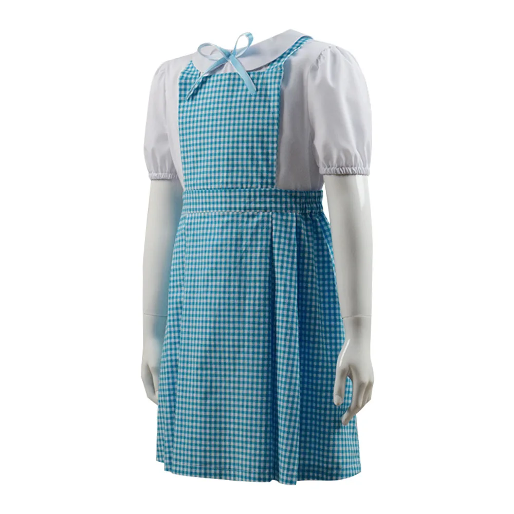

CoDaddy Dorothy Spinner Blue Dress Kids Gril Halloween Party Cosplay Costume