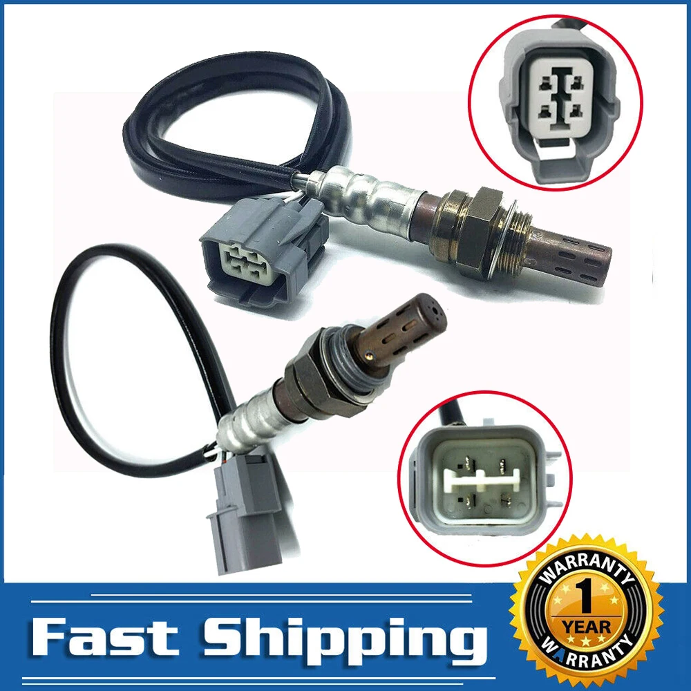 2 шт. датчик кислорода O2 1 вверх и вниз по потоку для Honda Odyssey 1999 л 2004 4 провода