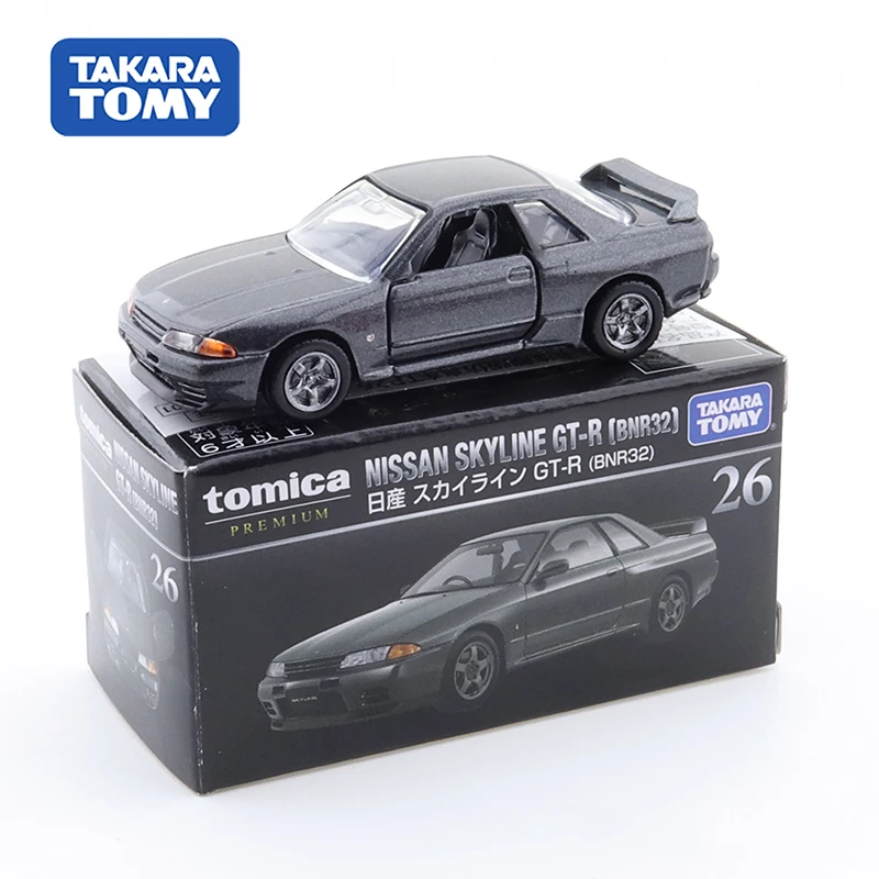 

TAKARA TOMY TOMICA PREMIUM NO. 26 NISSAN SKYLINE GT-R BNR32 Miniature 1:62 Car Toy Mould Vehicle Diecast Metal Model New