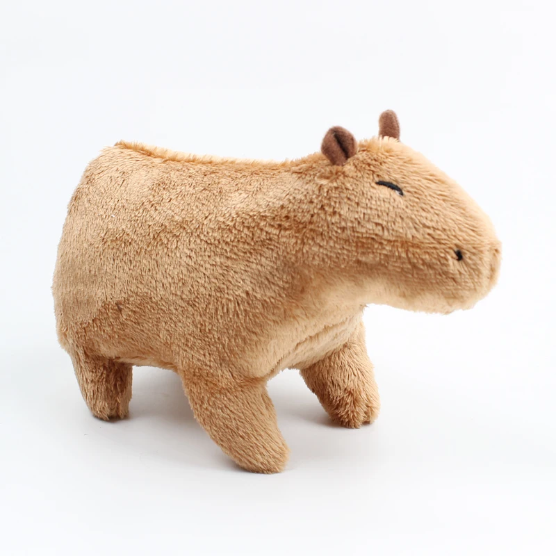 

18cm Fluffy Capybara Plush Toys Kawaii Capybara Stuffed Dolls Simulation Stuffed Animals Kids Juguetes Christmas Gift Home Decor