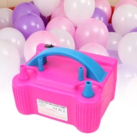 electric balloon inflator pump portable birthday balloon pump air blower eu plug air compressor high voltage double hole 1pc