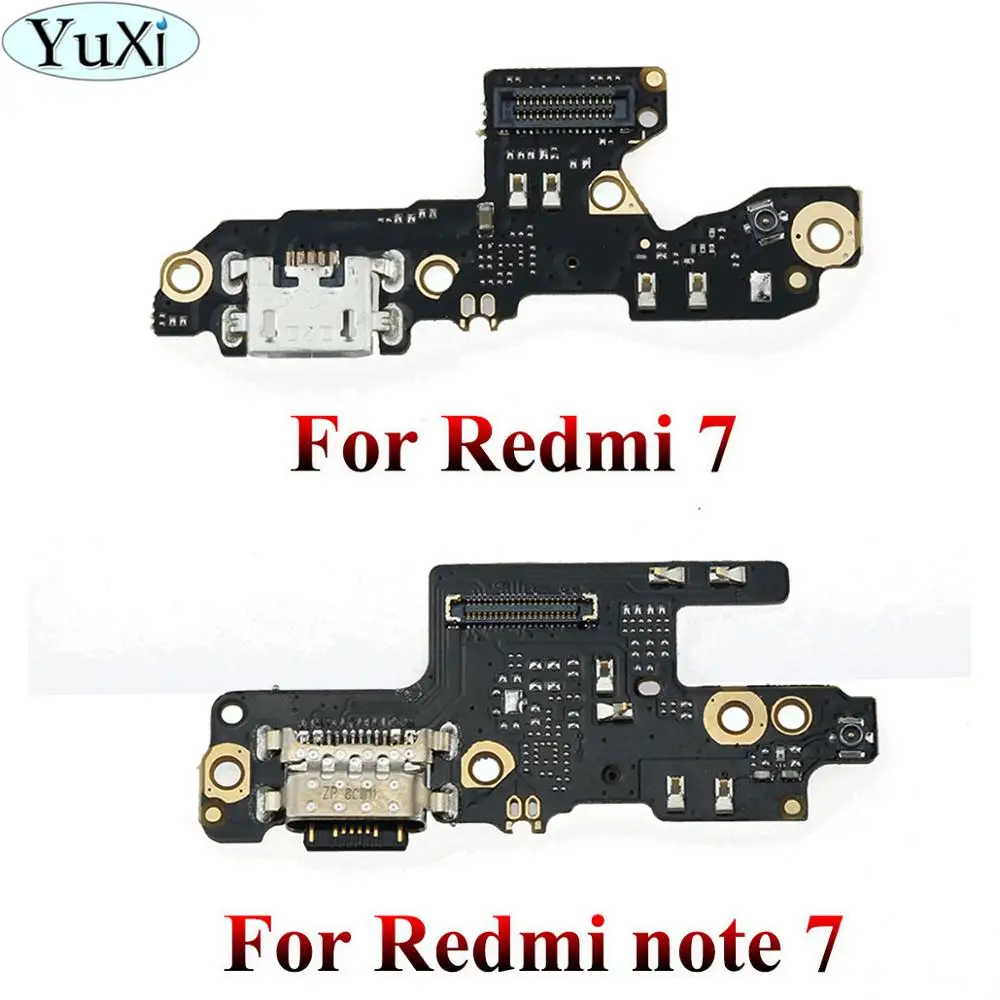YuXi для Xiaomi Redmi 7 / Note USB зарядное устройство Порт гибкий кабель зарядный док-разъем