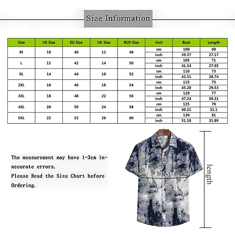 

Casual Fashion Print Oversized Men T Shirt Hip-Hop Cotton T-shirt Stand-up Collar Summer Causal Tshirts 5XL Fashion Loose Tees