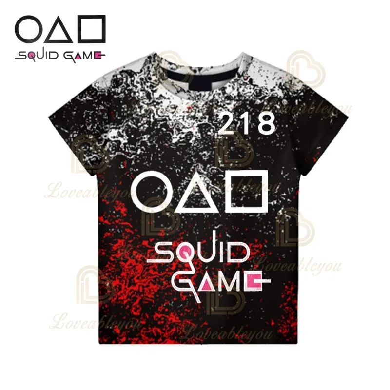 Футболка для косплея в Корейском стиле мальчиков и девочек 3D костюм женщин