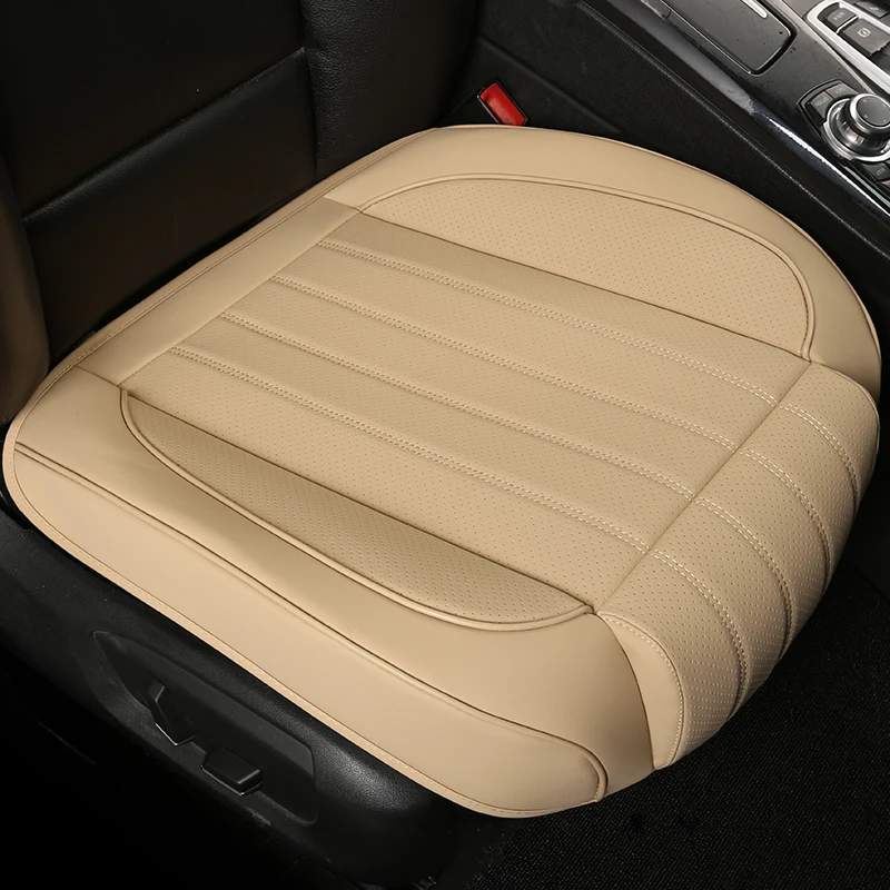 Preço 1 Pc Frente Capa De Assento Do Carro Couro Almofada Do Assento Do Carro Respirável Protetor Anti Deslizamento Esteira Almofada Para Acessórios Interiores