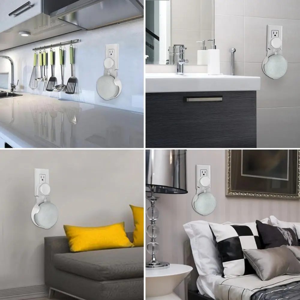 PlusAcc розетка настенный держатель для Google Home мини аудио голосовой помощник кабель