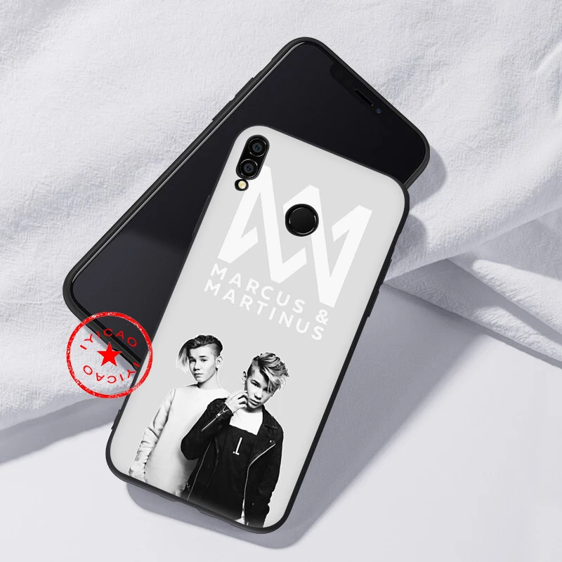 IYICAO Marcus &amp Martinus Soft Case for Huawei Honor 20 10 9X 9 8X 8C 8 7X 7A 6A Lite Pro View Note Phone Cover |