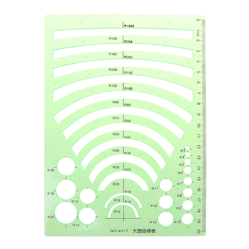 Обучающий инструмент для студентов по математике пластиковый Шаблон Линейка
