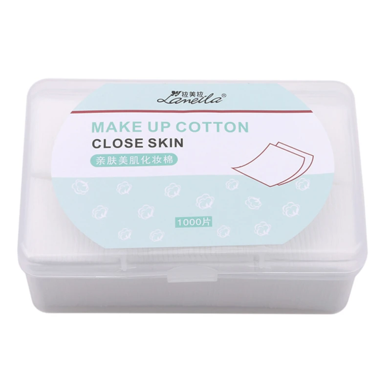 

Skin-friendly Makeup Cotton Non-woven Fabric Thin Section 1000 Pieces Cotton Makeup Moisturizing Comfortable Remover Beauty Tool