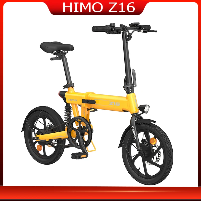 

HIMO Z16 Electric Bike 16inche Floding Ebike 250W 36V10AH Electric Bicycle Max Speed 25km/h IPX7 Waterproof Mens Women's ebike