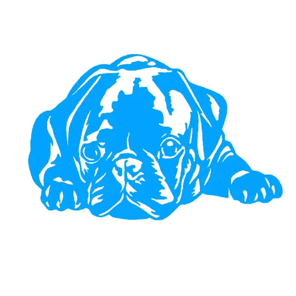 

Cute Pug Dog Car-Styling Vehicle Body Window Reflective Decals Sticker Decor