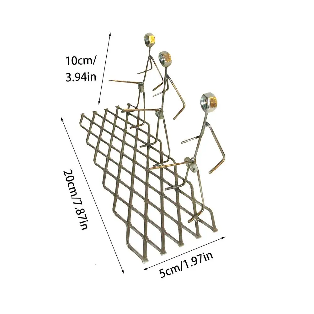 

Barbecue Skewers Hot Dog Roaster Rack Grill Stick BBQ Fork Creative Grill Cooking Tools Three Person Barbecue Metal Skewers Camp