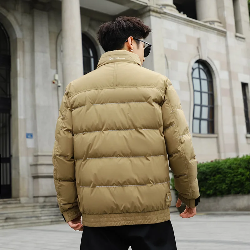 2021 Newest Fashion Men Down Jacket Winter Warm Down Coat Padded Duck's Down Extra Heavy Thick Jacket Men Winter Jacket