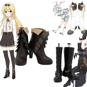 Обувь в стиле аниме Arifureta Shokugyou de Sekai Saikyou Yue Nagumo Hajime Shia Haulia; ботинки для костюмированной вечеринки