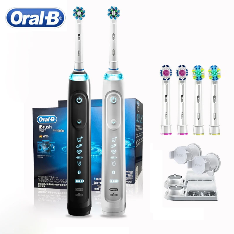 Электрическая зубная щетка Oral B iBrush 9000 Глубокая чистка полости рта